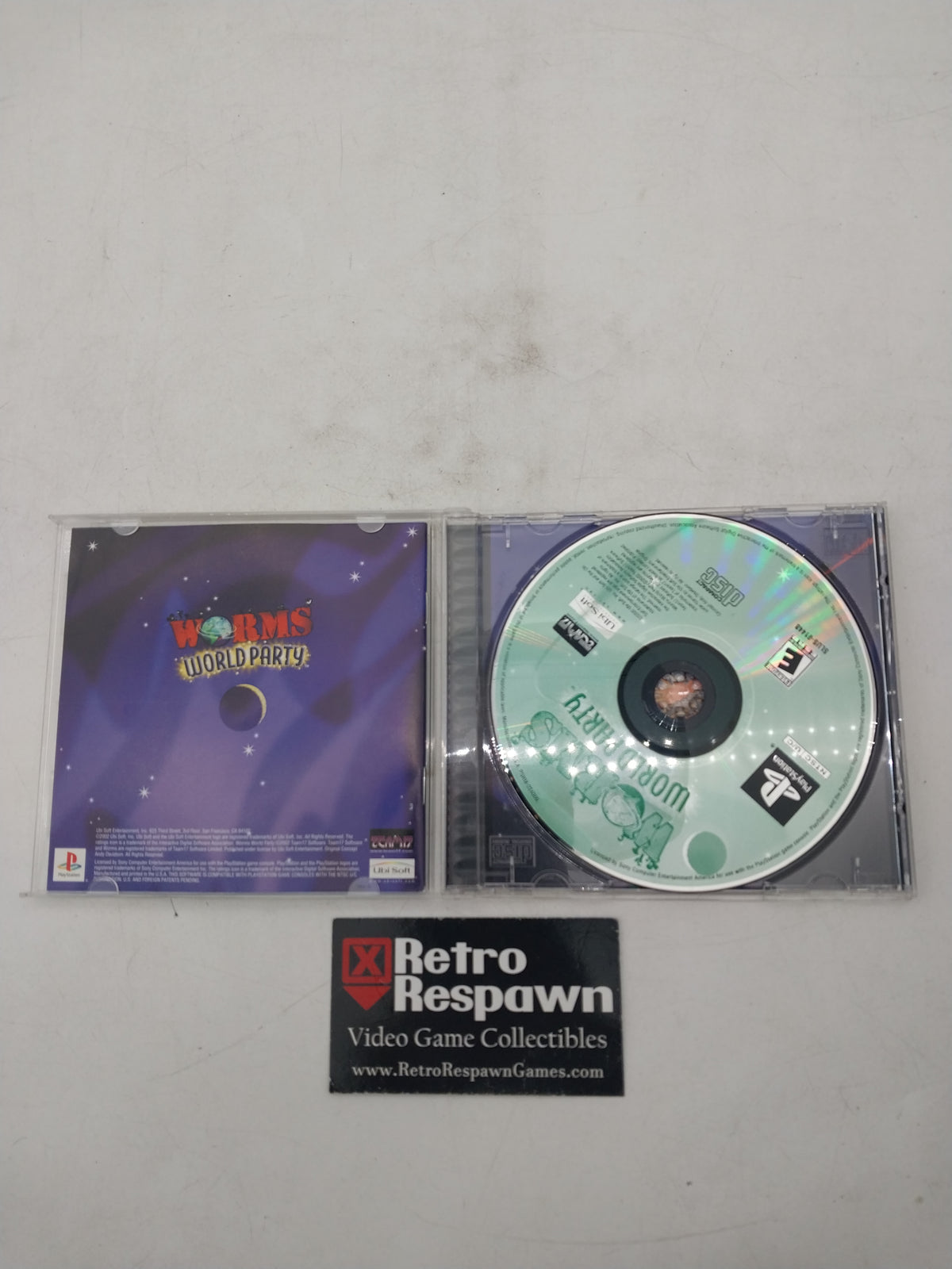 Worms World Party - Playstation (Complete)