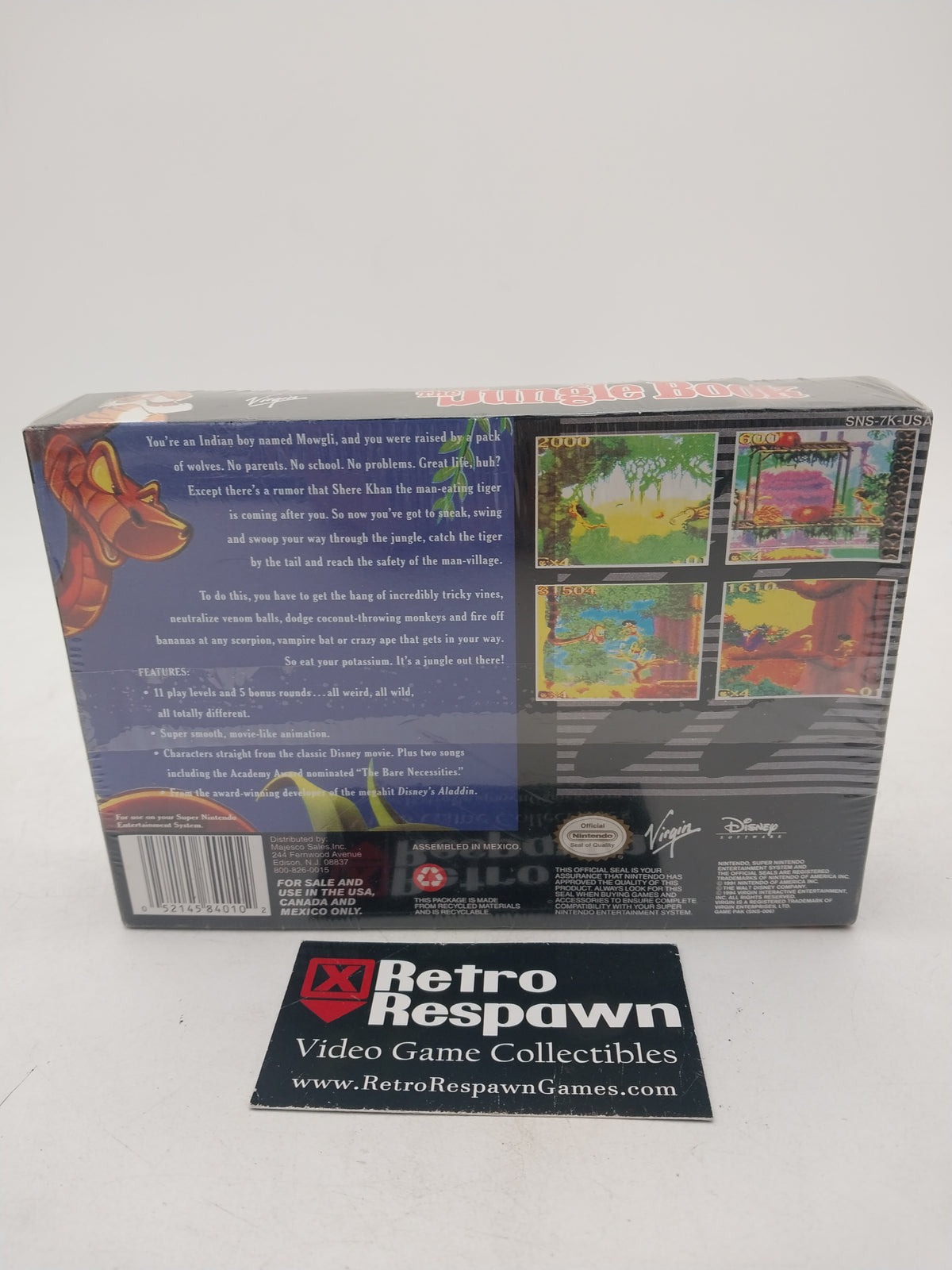 The Jungle Book - Super Nintendo (Sealed)