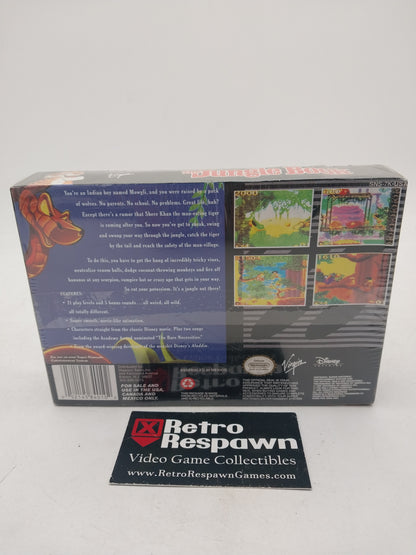 The Jungle Book - Super Nintendo (Sealed)