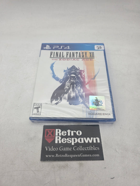 Final Fantasy XII: The Zodiac Age - Playstation 4 (Sealed)