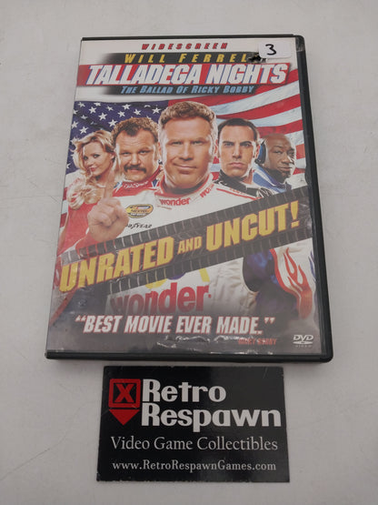 Talladega Nights Unrated and Uncut - DVD (Complete)