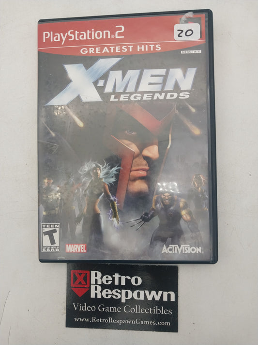 X-men Legends [Greatest Hits] - Playstation 2 (Complete)