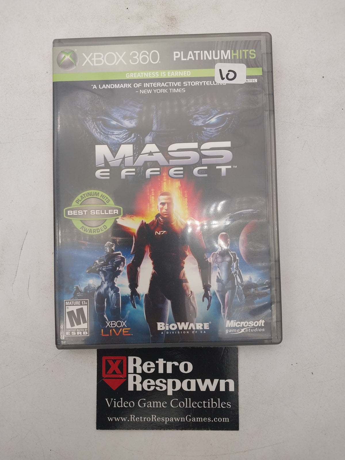 Mass Effect [Platinum Hits] - Xbox 360 (Complete)