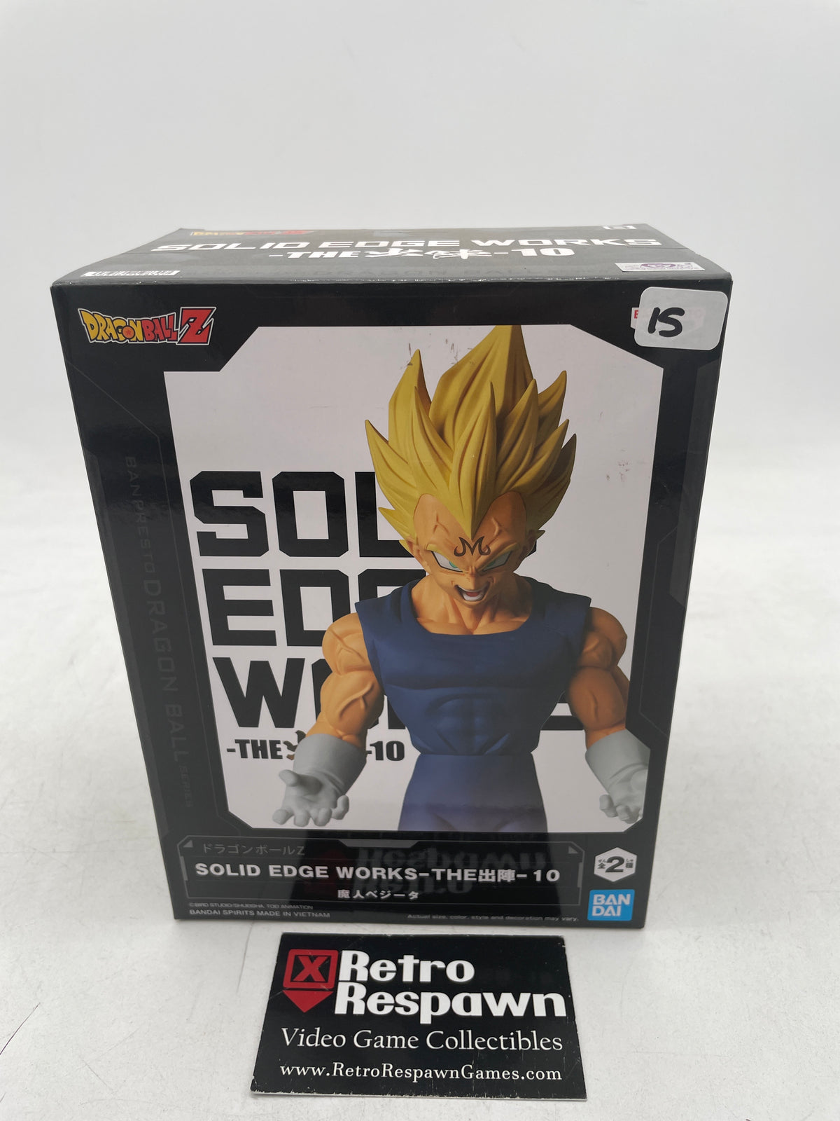 Majin Vegeta Solid Edge Works The Departure Vol 10 Figure (Sealed)
