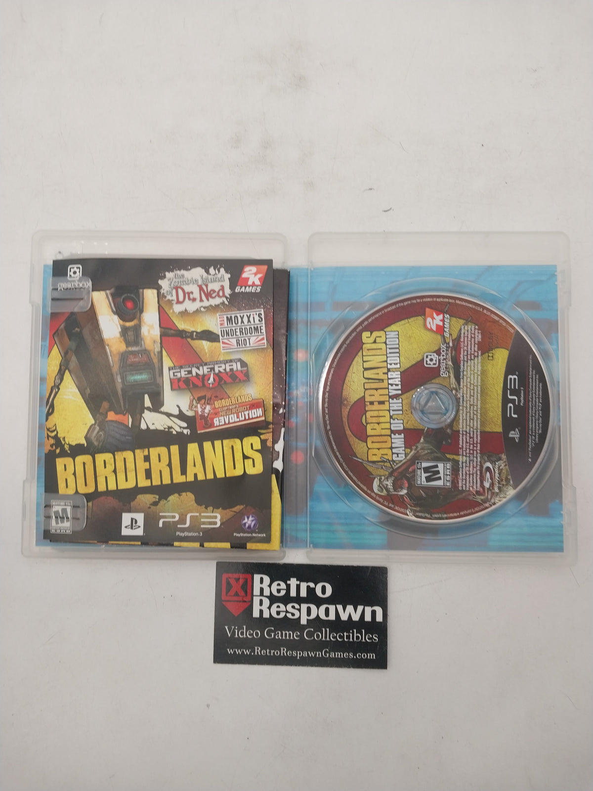 Borderlands [Game of the Year] - Playstation 3 (Complete)