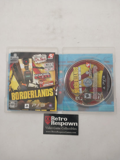 Borderlands [Game of the Year] - Playstation 3 (Complete)