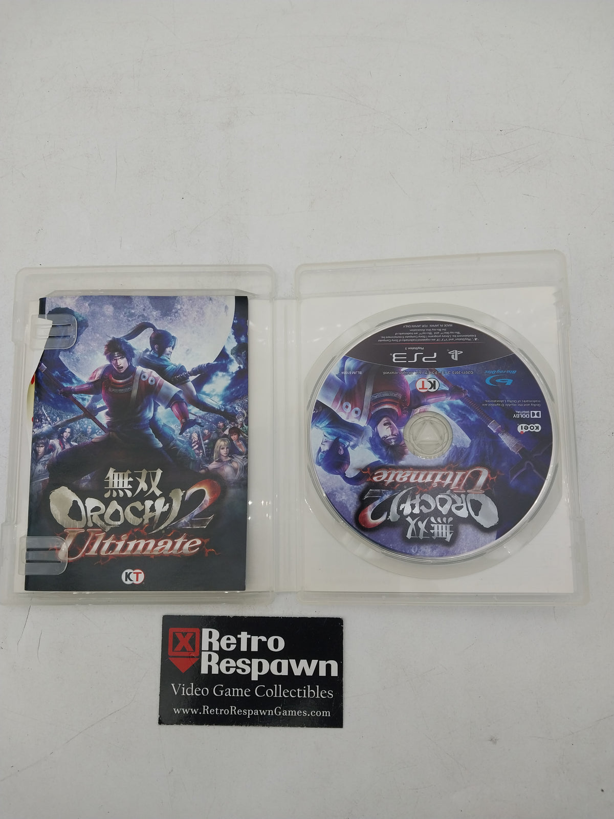 Musou Orochi 2 Ultimate - JP Playstation 3 (Complete)