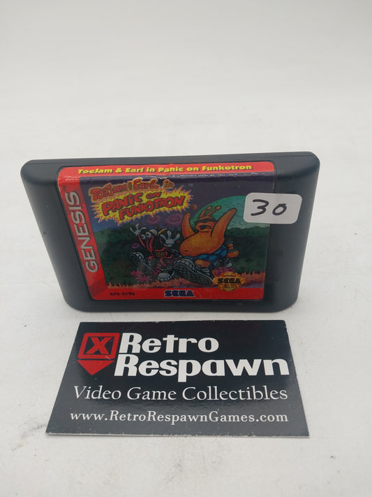 ToeJam and Earl in Panic on Funkotron - Sega Genesis (Game Only)