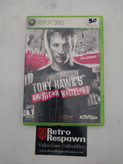 Tony Hawk American Wasteland - Xbox 360 (Missing Manual)