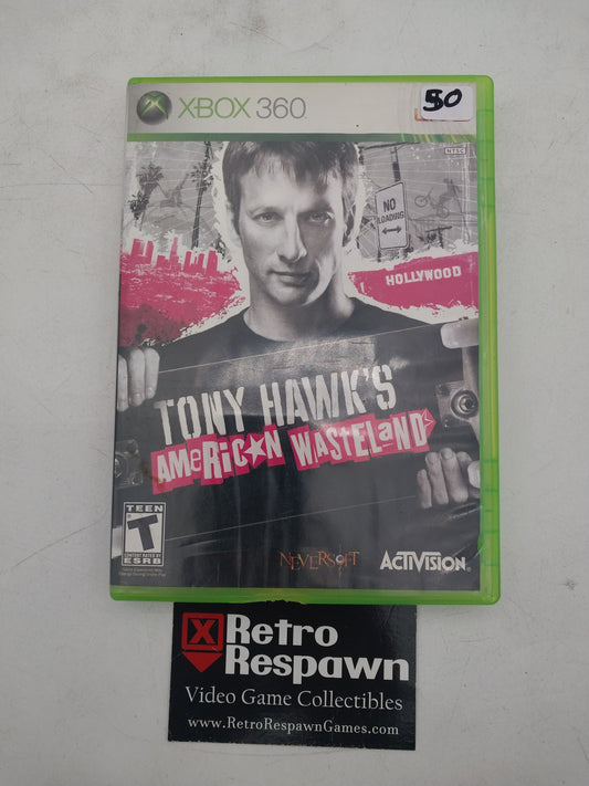 Tony Hawk American Wasteland - Xbox 360 (Missing Manual)