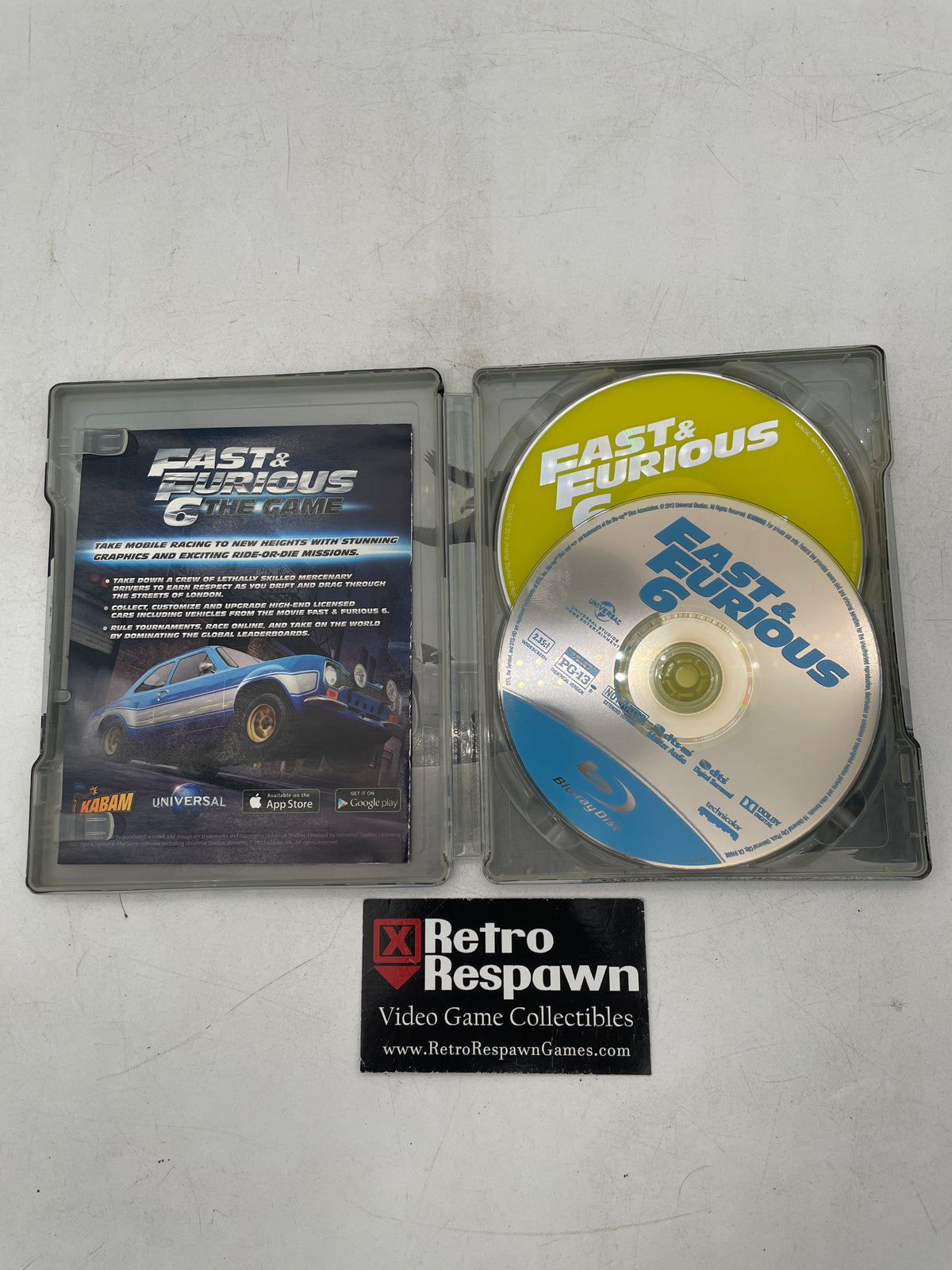 Fast and Furious 6 [Steelbook] - Bluray (Complete)