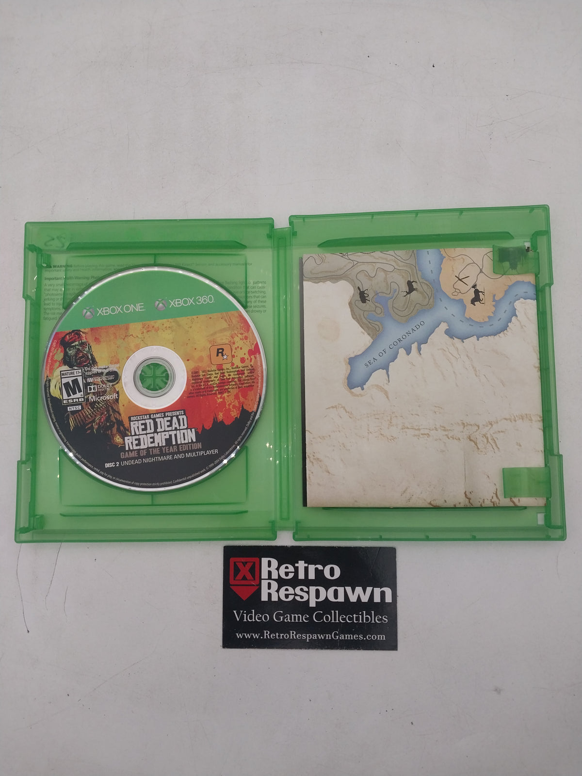 Red Dead Redemption [Game of the Year] - Xbox One (Complete W/Map)