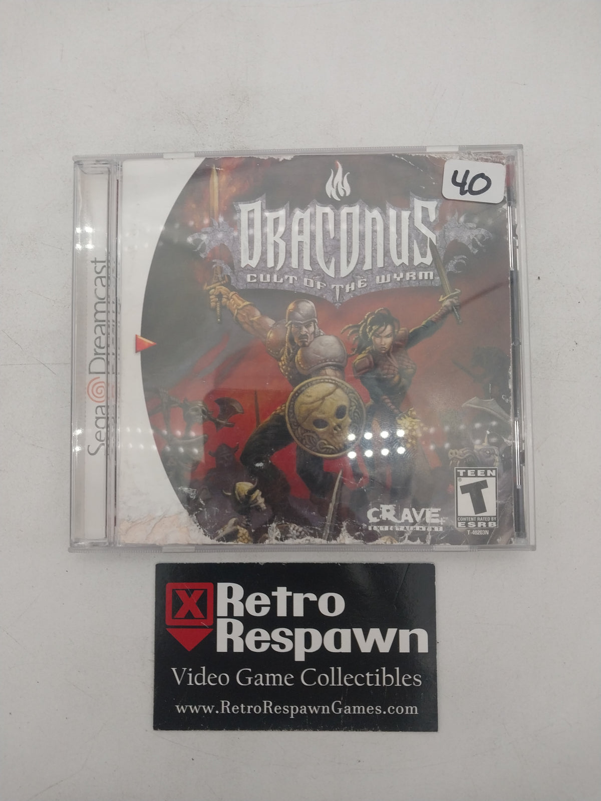Draconus Cult of the Wyrm - Sega Dreamcast (Complete)