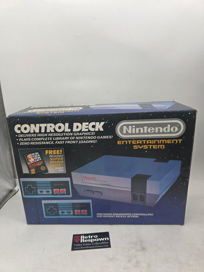 Nintendo NES Console [Mario Bros Bundle] - NES (Complete/ No Mario Manual)
