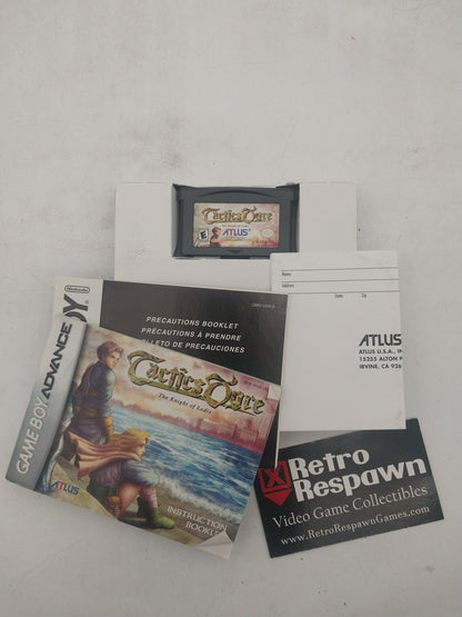 Tactics Ogre: The Knight of Lodis - GameBoy Advance (Complete)