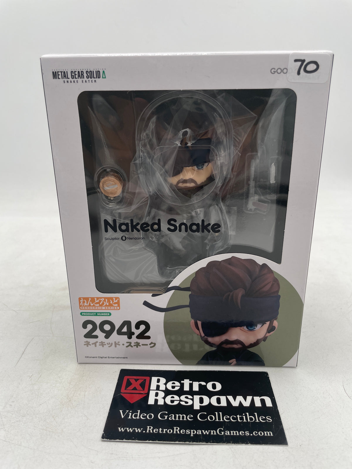 Naked Snake 2942 - Nendoroid (Sealed)