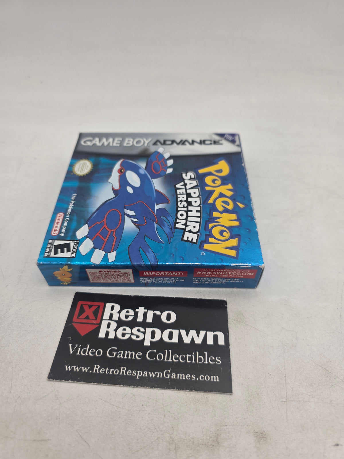 Pokemon Sapphire - GameBoy Advance (Complete/See Pictures)