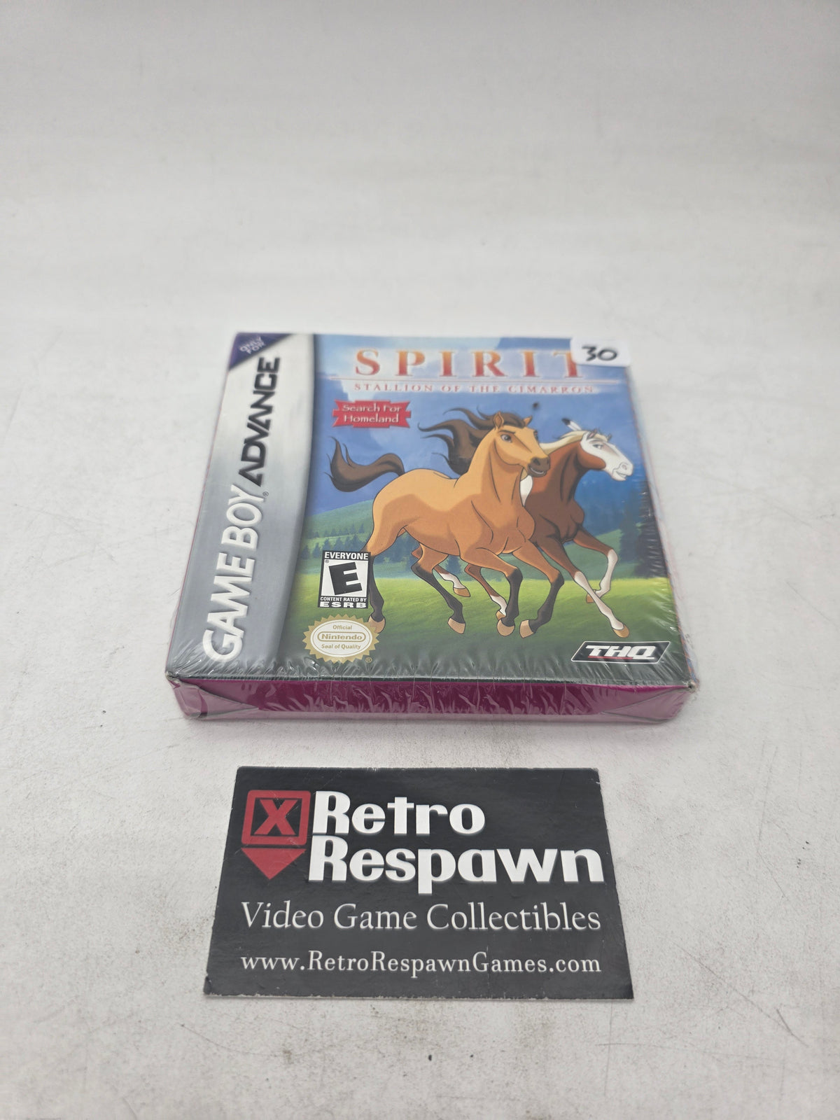 Spirit Stallion of the Cimarron Search for Homeland - GameBoy Advance (Sealed)