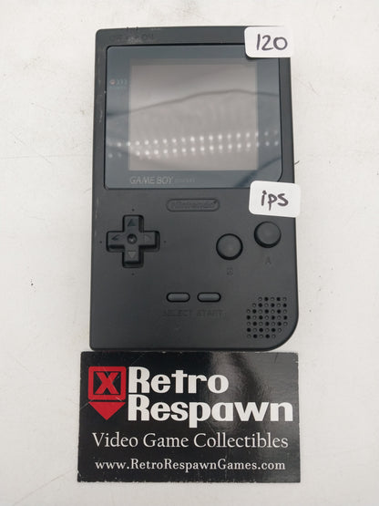 Black Gameboy Pocket IPS Screen - Nintendo Gameboy Pocket (Console only)