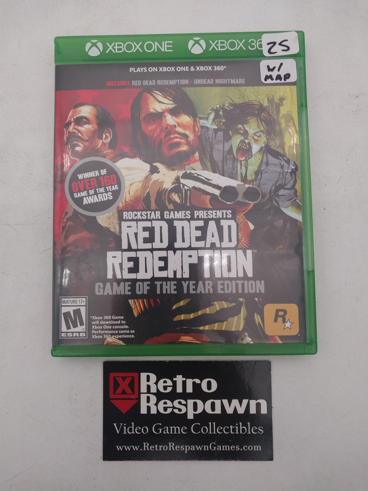 Red Dead Redemption [Game of the Year] - Xbox One (Complete W/Map)