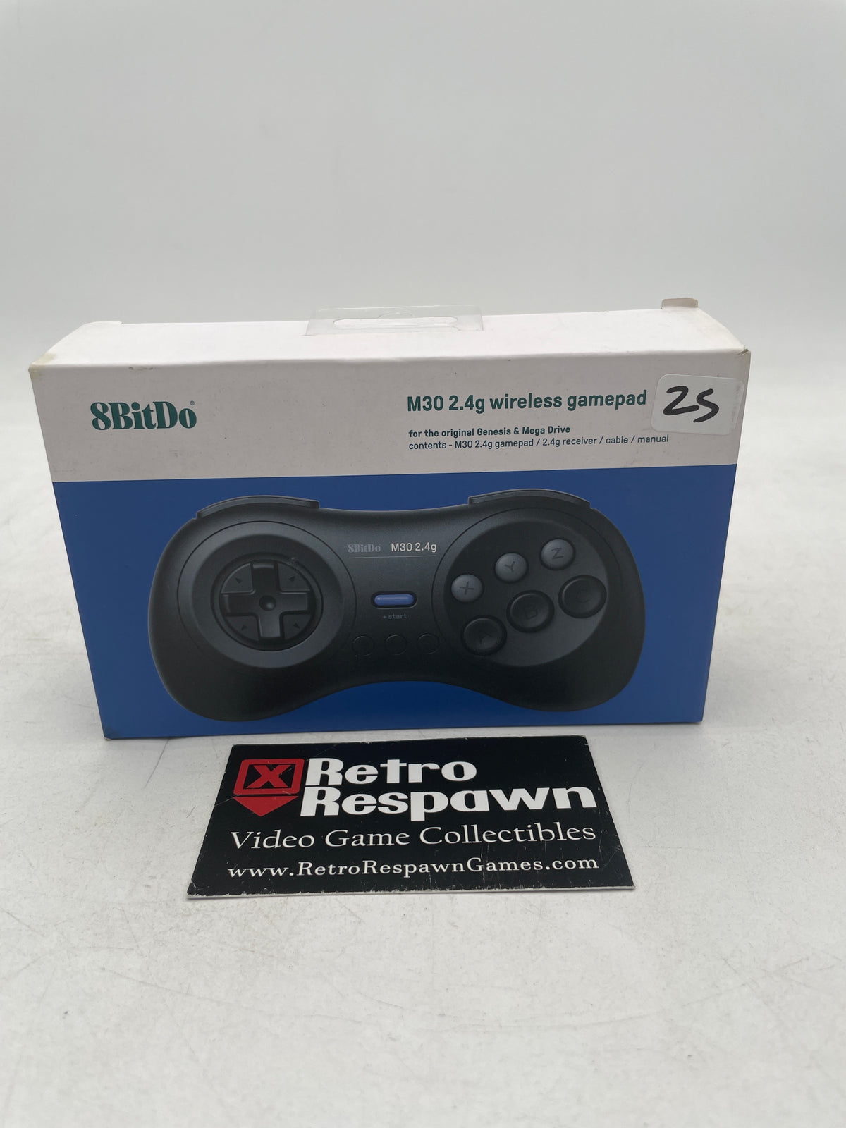 8Bitdo M30 Gamepad [2.4g Wireless] - Sega Genesis (Complete)
