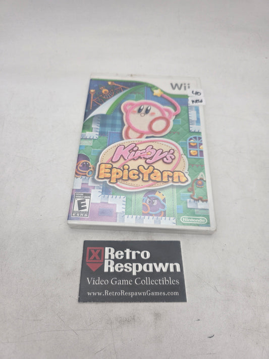 Kirby's Epic Yarn - Wii (Sealed)