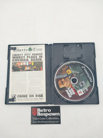 Grand Theft Auto Liberty City Stories - Playstation 2 (Complete/No Map)