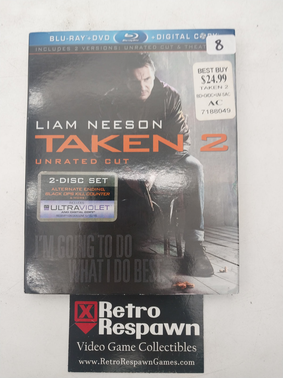 Taken 2 Unrated Cut- Blu-Ray (Complete)
