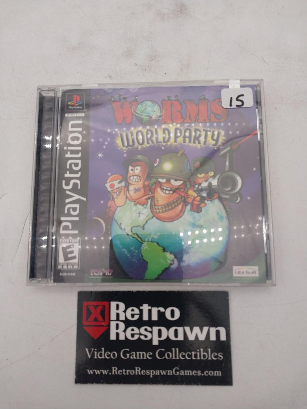 Worms World Party - Playstation (Complete)