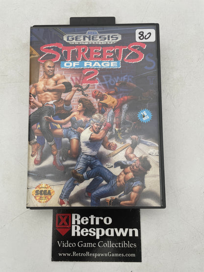 Streets of Rage 2 - Sega Genesis (Complete)