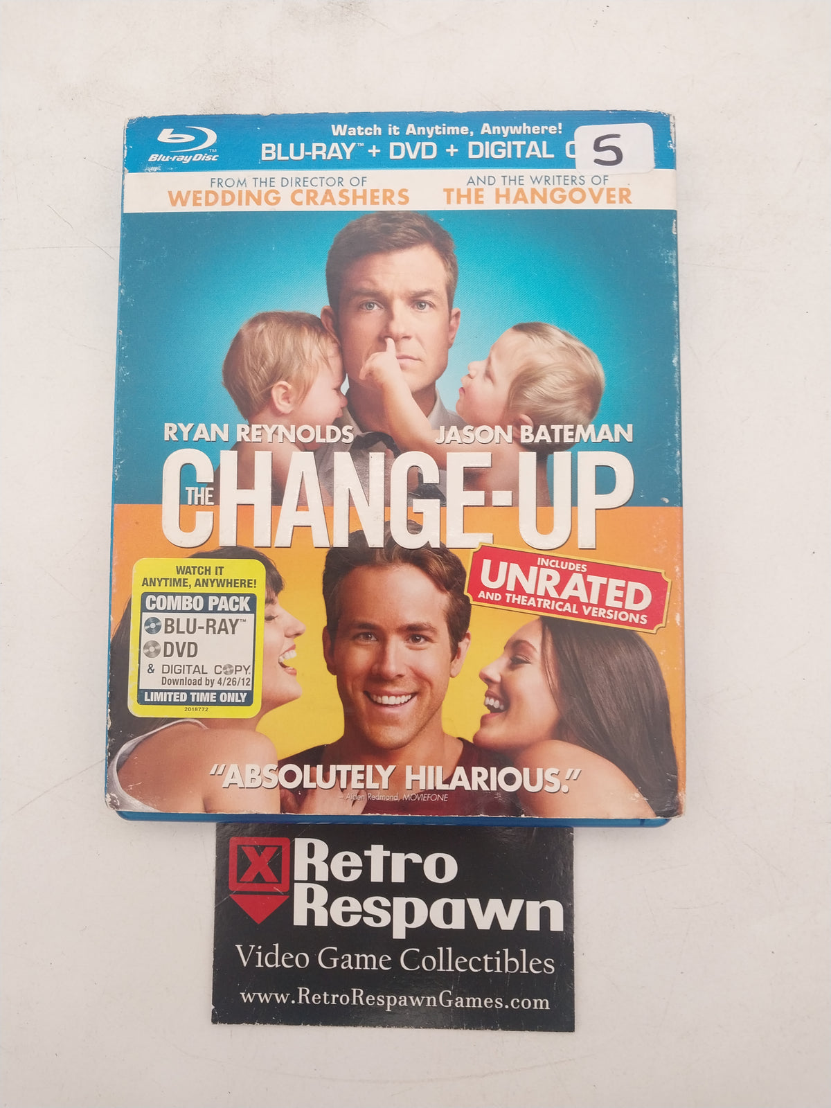 The Change Up Unrated - Bluray (Complete)