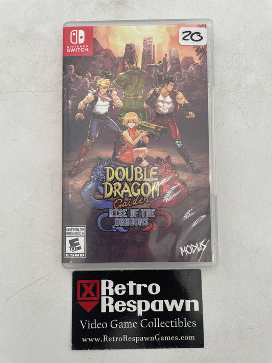 Double Dragon Gaiden: Rise of the Dragons - Nintendo Switch (Complete)