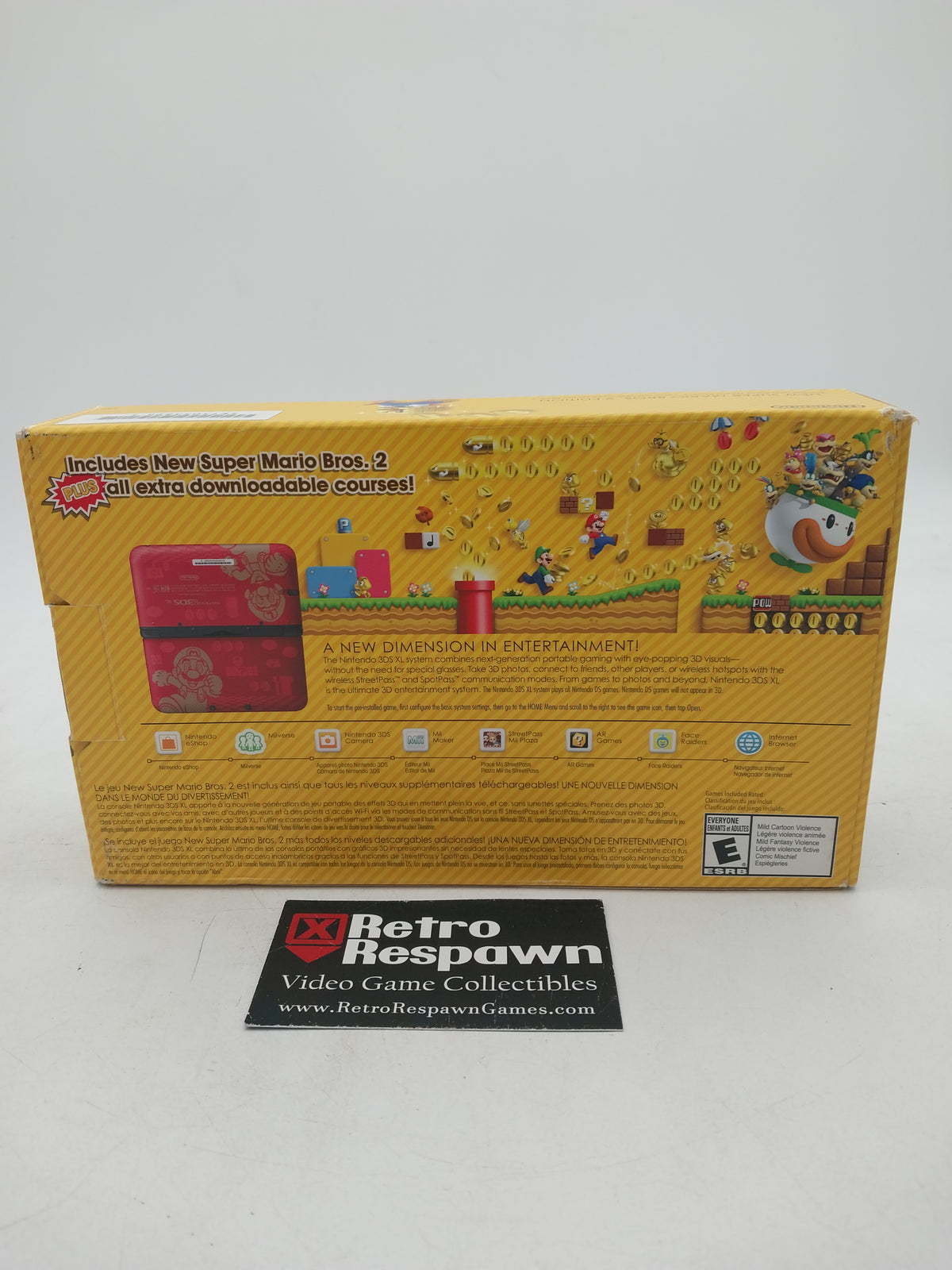 Nintendo 3DS XL Super Mario Bros 2 Limited Edition - Nintendo 3DS (Complete)