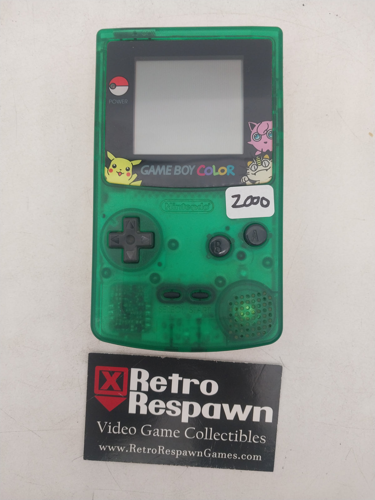 Taiwan Exclusive Pokemon Gameboy Color (Only 1000 Made)