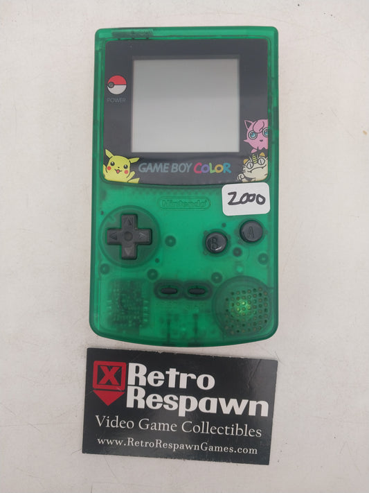 Taiwan Exclusive Pokemon Gameboy Color (Only 1000 Made)