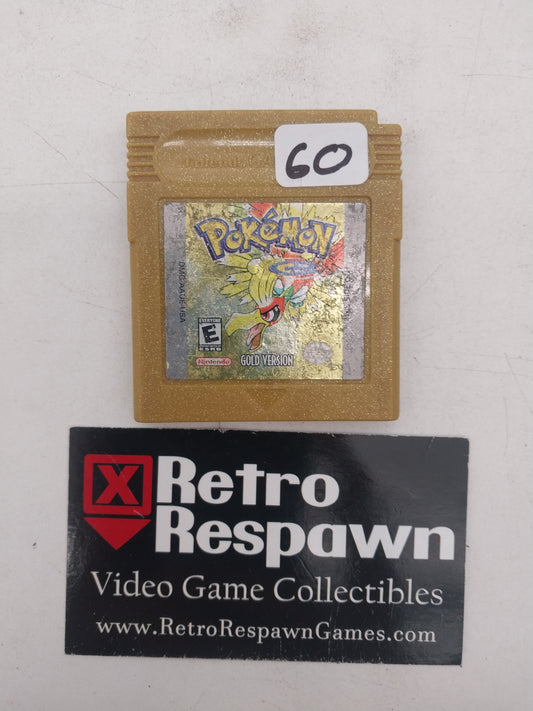 [Worn Label] Pokemon Gold - GameBoy Color (Game Only)