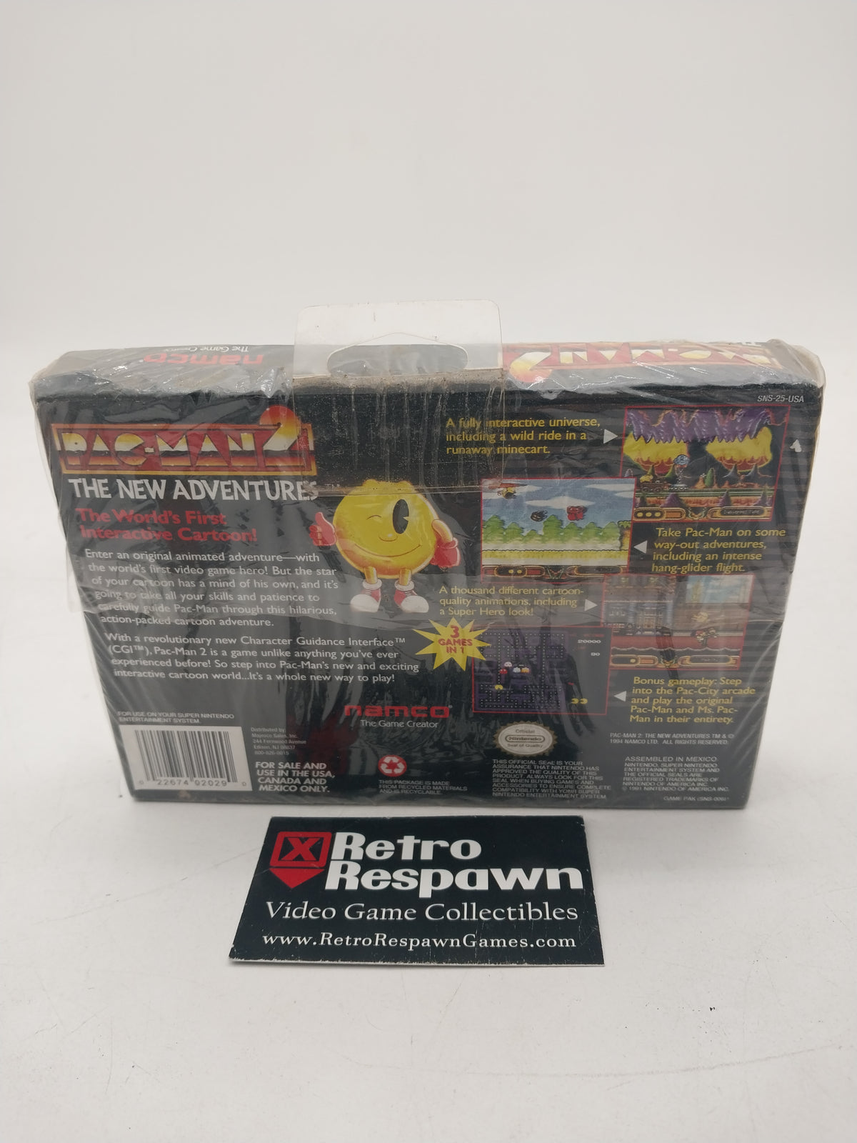 Pac-Man 2 The New Adventures - Super Nintendo (Sealed)