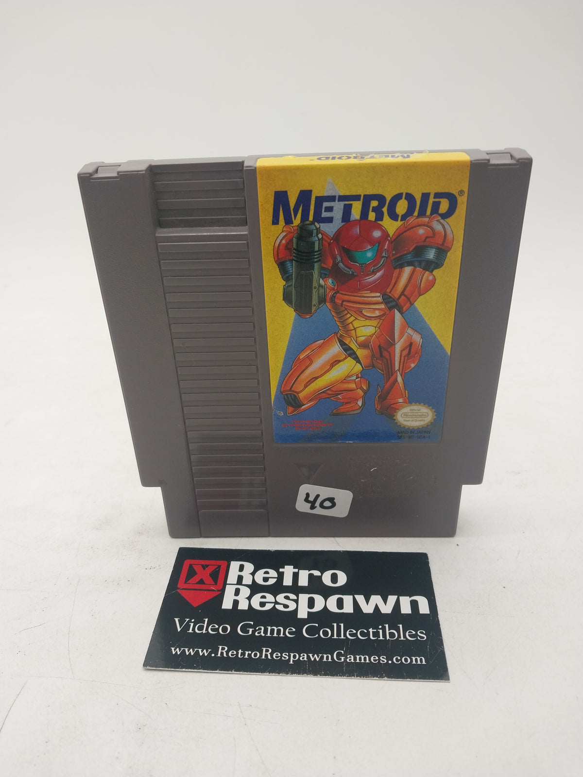 Metroid [Yellow Label] - NES (Game Only)