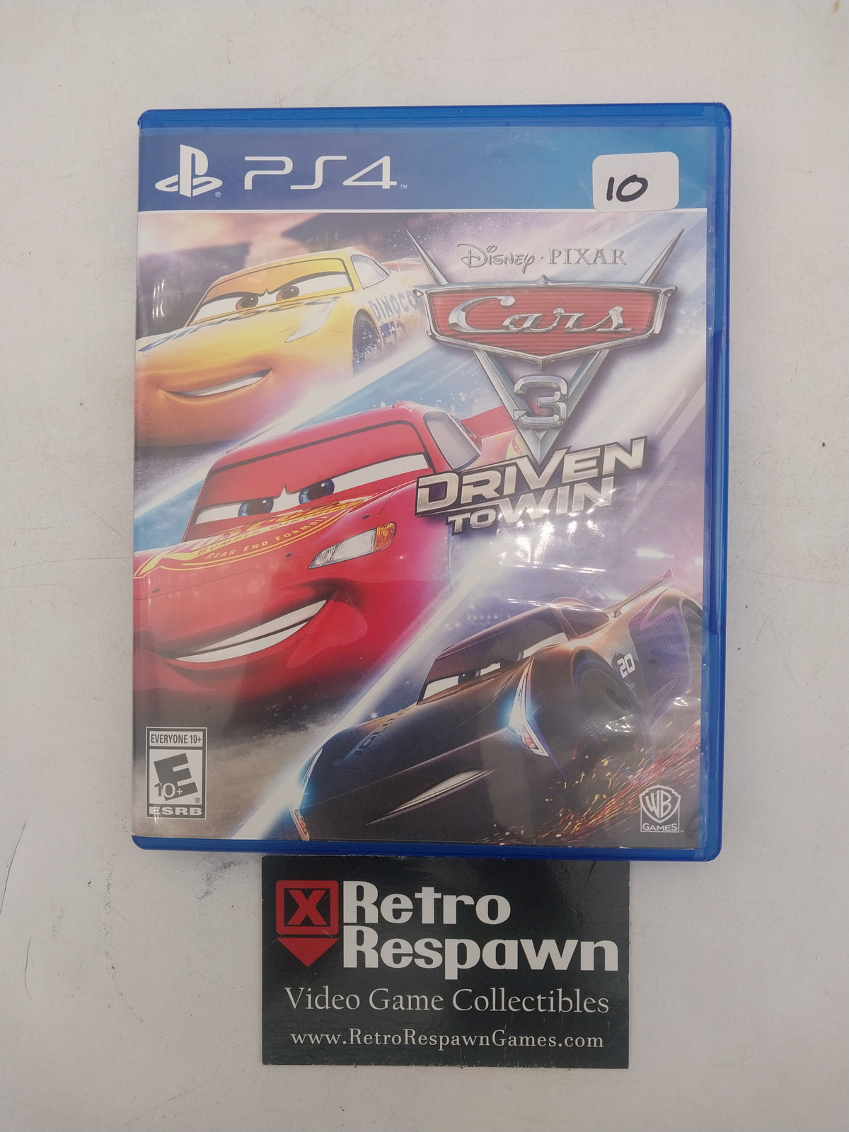 Cars 3 Driven to Win - Playstation 4 (Complete)