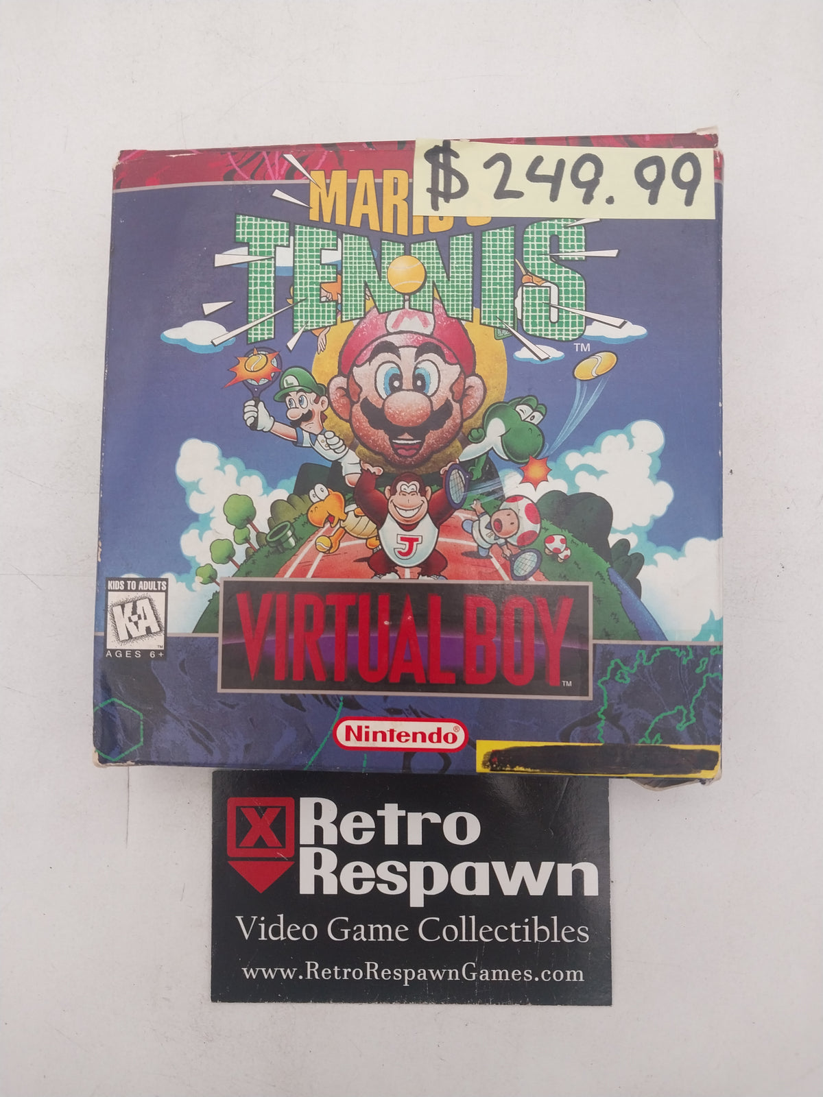Mario Tennis [Block Buster] - Virtual Boy (Complete)