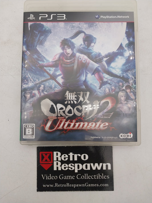 Musou Orochi 2 Ultimate - JP Playstation 3 (Complete)