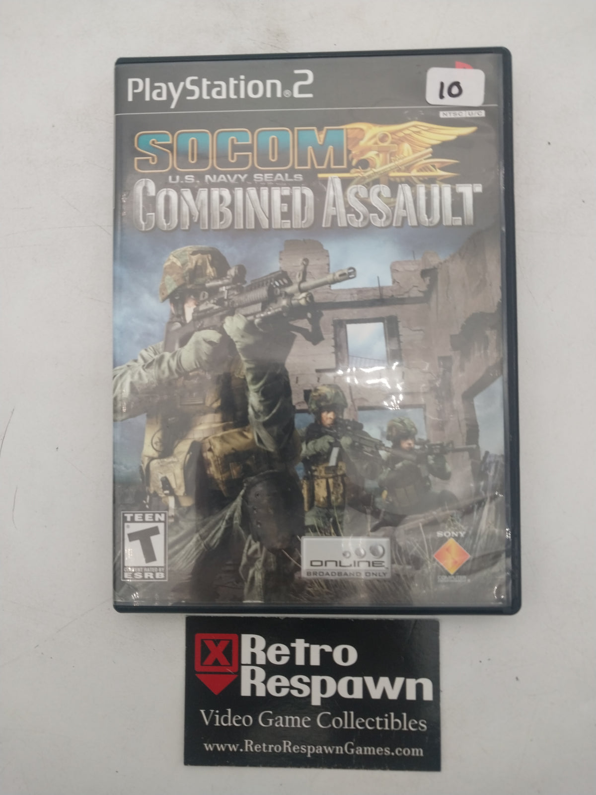 SOCOM US Navy Seals Combined Assault - Playstation 2 (Complete)