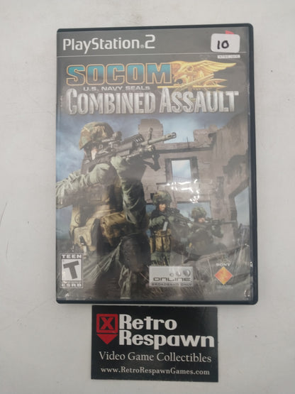 SOCOM US Navy Seals Combined Assault - Playstation 2 (Complete)