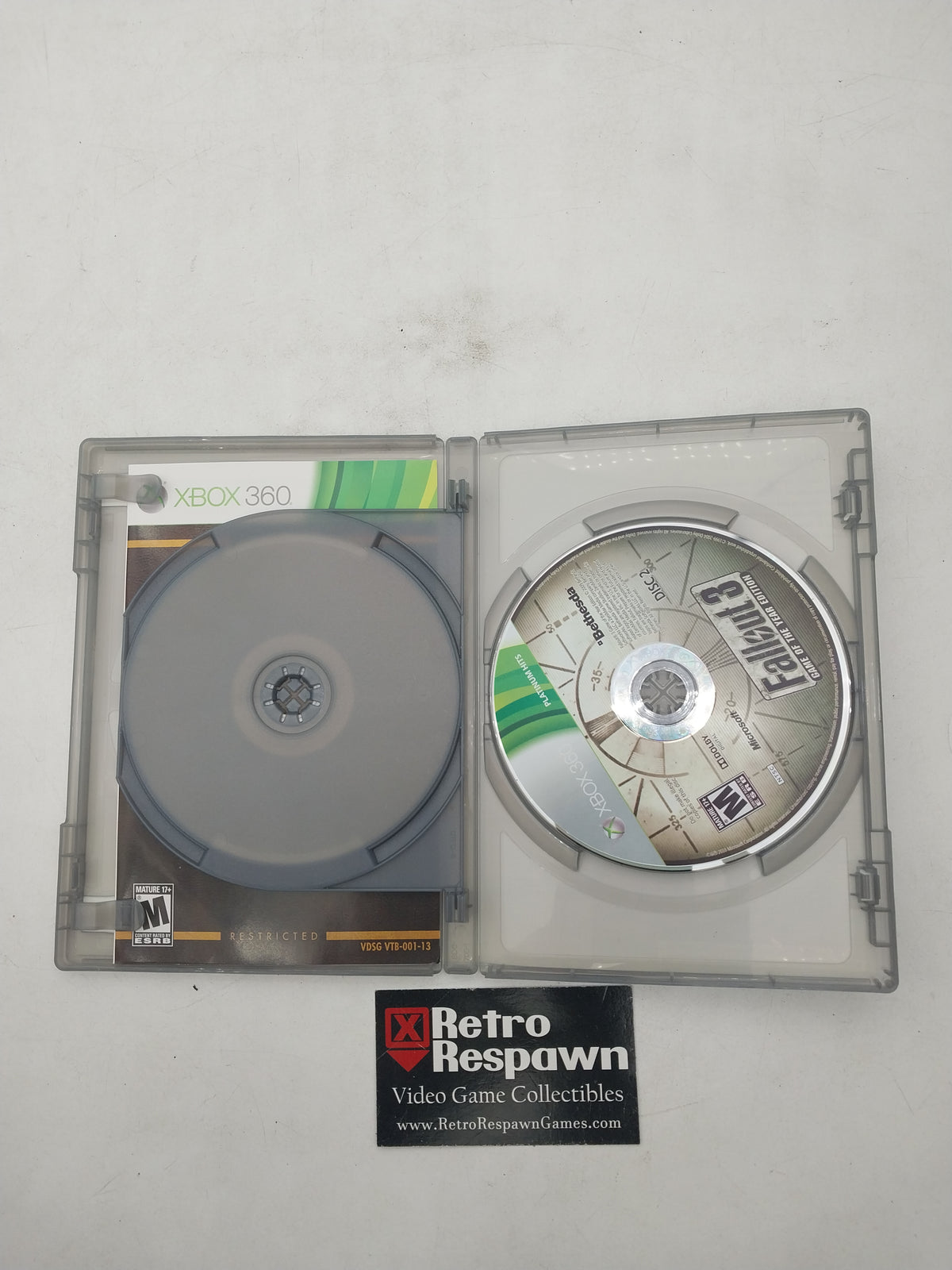 Fallout 3 [Game of the Year Edition Platinum Hits] - Xbox 360 (Complete)