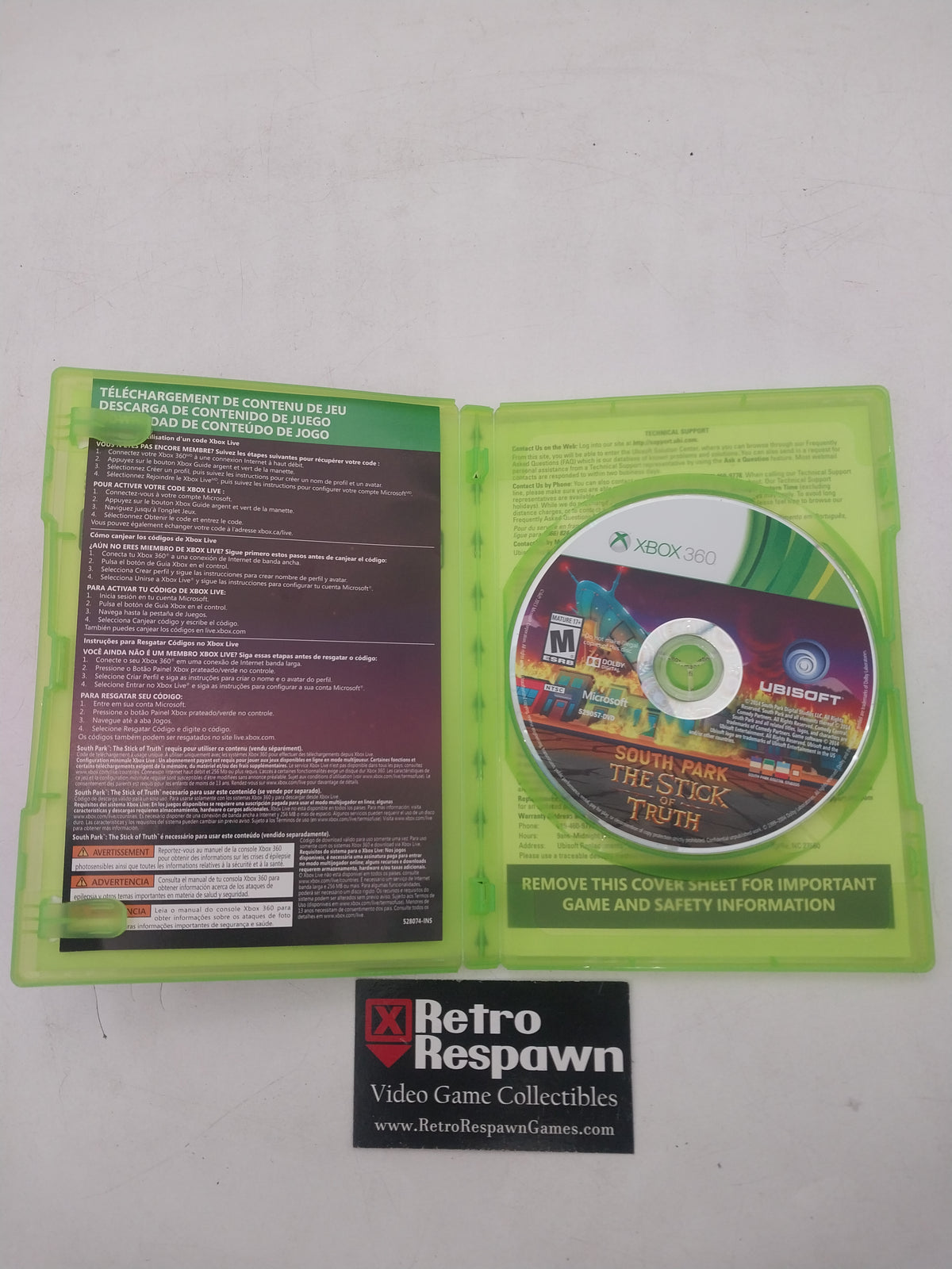 South Park: The Stick of Truth - Xbox 360 (Complete No Map)