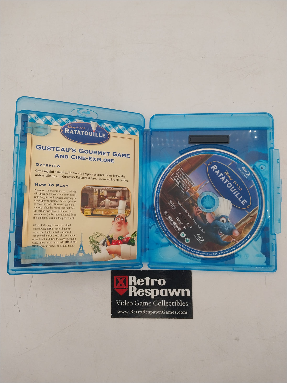 Ratatouille - Bluray DVD (Complete)