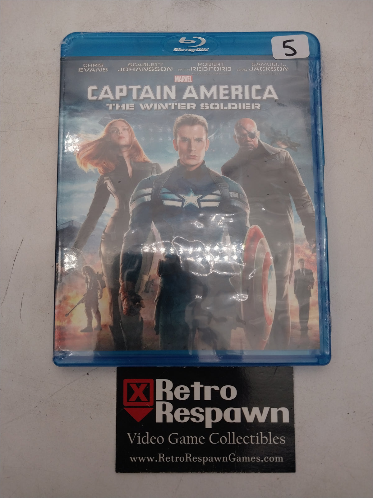 Captain America The Winter Soldier  - Blu-Ray (Sealed)