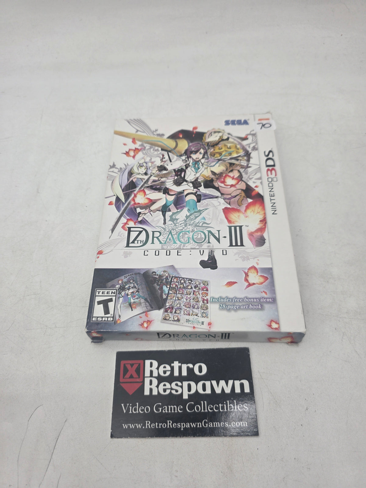 7th Dragon III Code VFD - Nintendo 3DS (Complete)