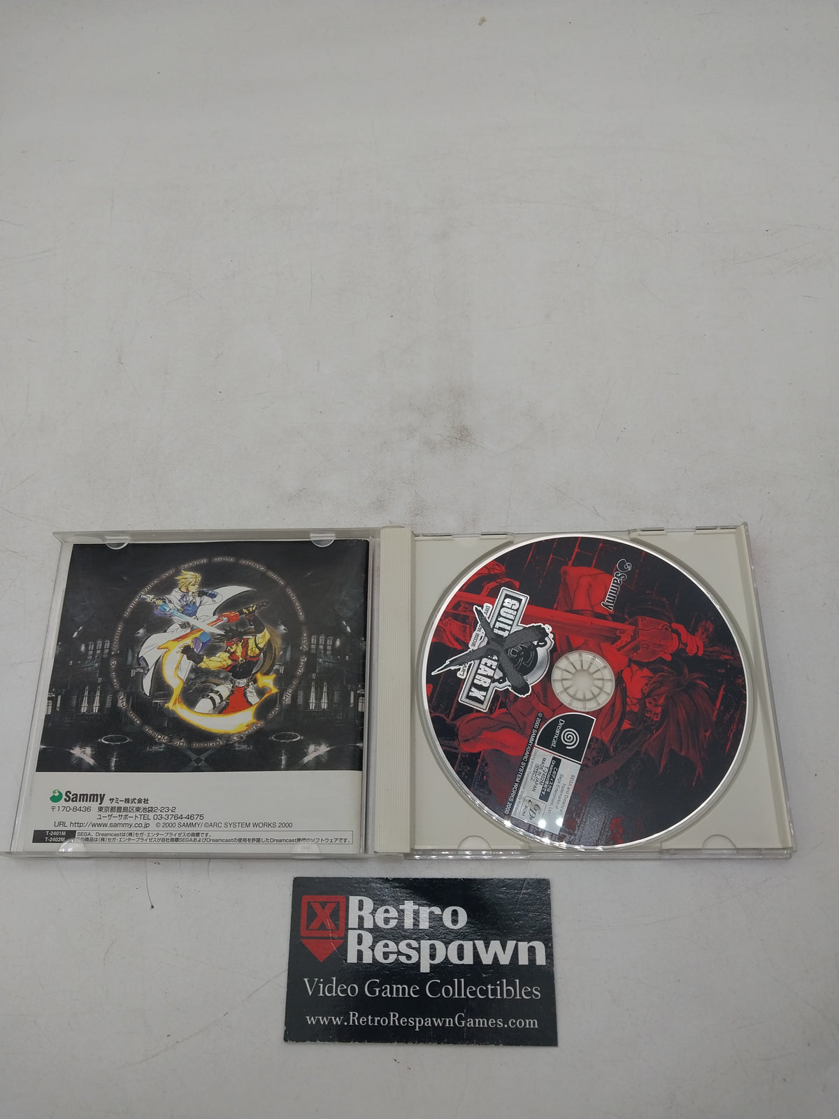 Guilty Gear X [Limited Edition] - JP Sega Dreamcast (Complete/ No CD)