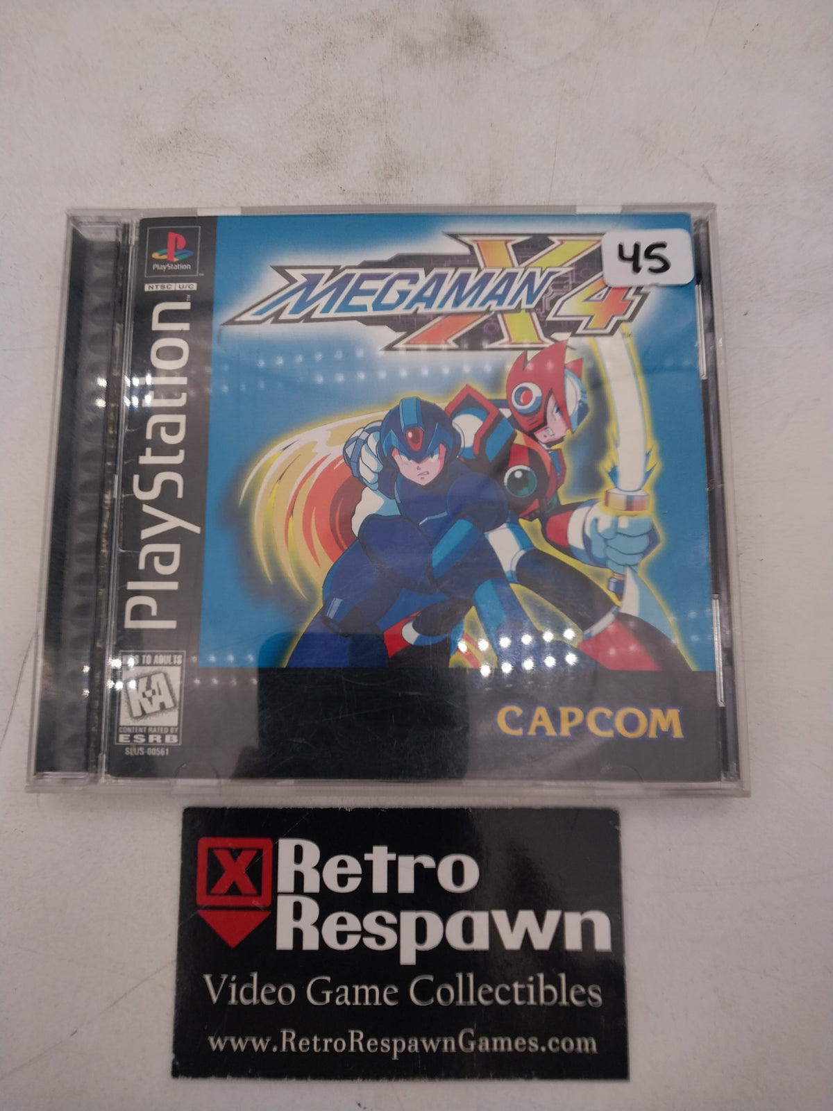 Mega Man X4 - Playstation (Complete)